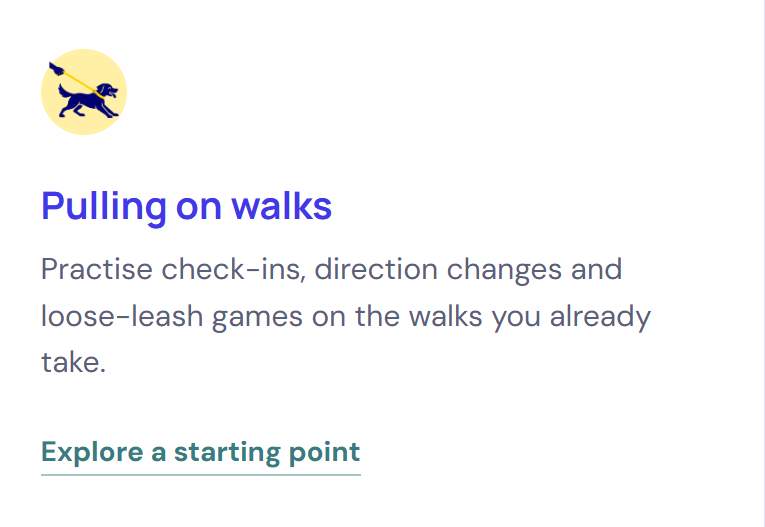 PULLING ON WALKS